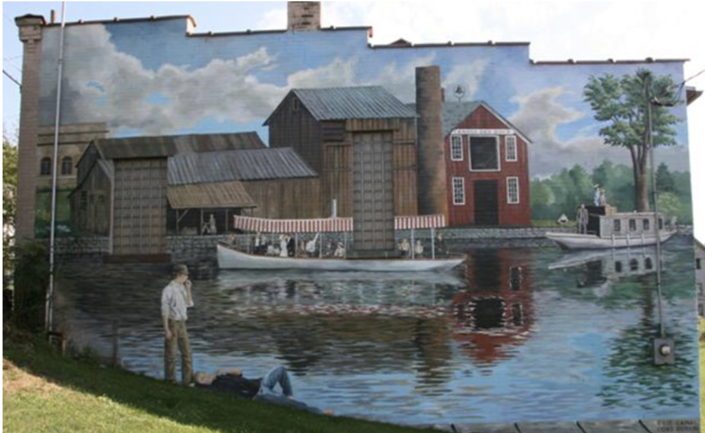 Art Along a Historic Waterway: Murals of the Erie Canal in Cayuga County